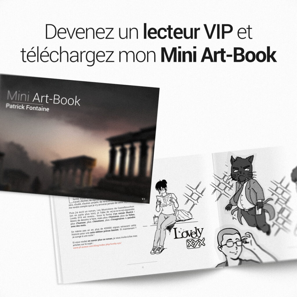 Devenez un lecteur VIP et téléchargez mon Mini Art-Book